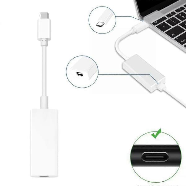 Thunderbolt 3 - Thunderbolt 2 -sovitin tyyppi C -kaapeli USB MacBook Air Prolle