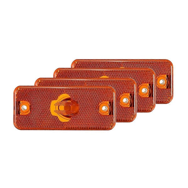 4 stk. bil sidelys blinklys indikatorlampe til Iveco Daily 2006 2007 2008 2009 2010 2011