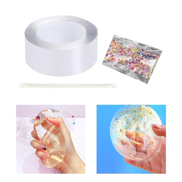 Double-sided tape poster mounting tape educational for playing office home 300cmx3cmx0.2cm