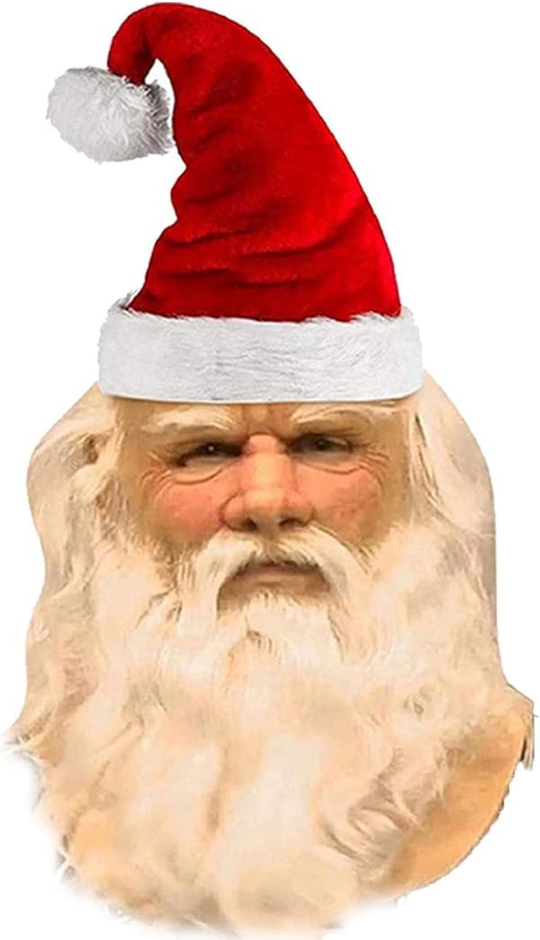 Julemandsmaske, Julemandsmaske i latex-FA-