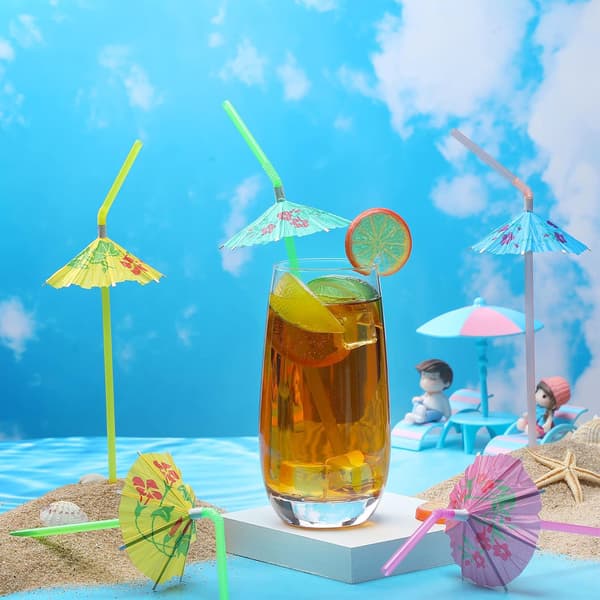 300 stk. paraply parasol drikkefest til
