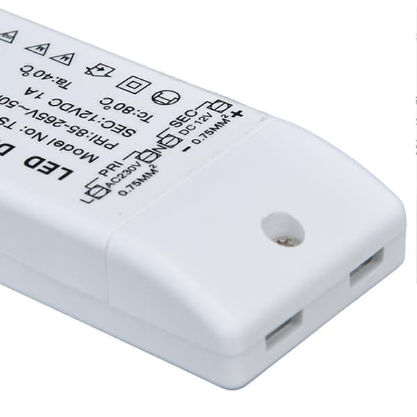 LED-driver 12W 12V DC 1A Strømtransformator LED-lampe Konstant Strømdrift Strøm AC 85-265V