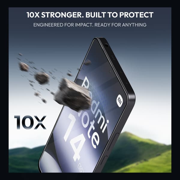 2-pack Xiaomi Redmi Note 14 5G Screen Protector - Tempered Glass | [Automatic Installation] - Bubble-Free[LD]