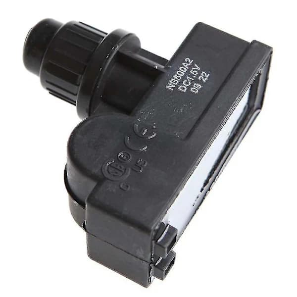 Gas Grill Igniter Replacement with 5 Outlets Push Button AA Battery Powered for Gas Grills Black