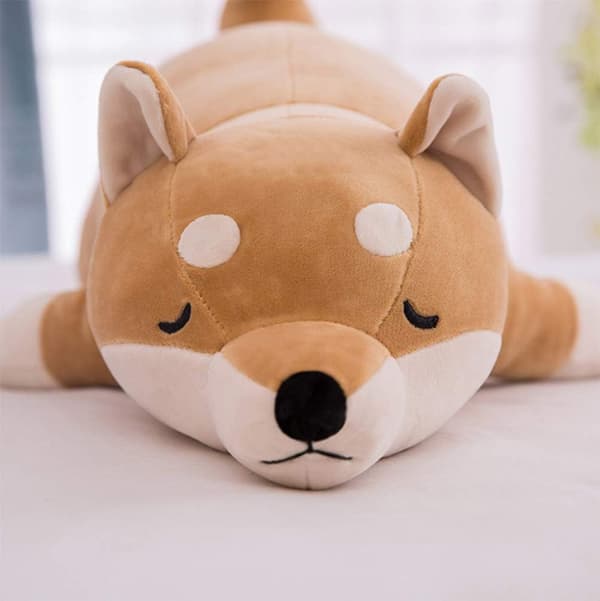 Shiba Inu Gosedjur Kudde Mjuk Plush Barn Sovkomfort