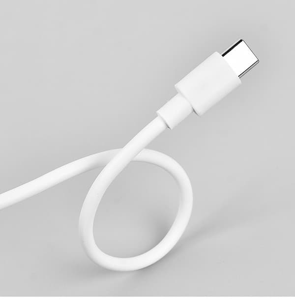 3A Hurtiglading Type-C Kabel (2-pakning) Hvit XL Vit XL