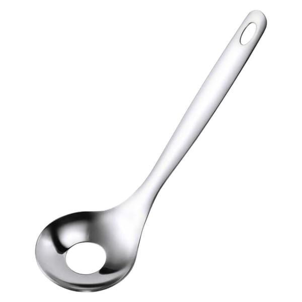 Lihapullalusikka ruostumattomasta teräksestä Silver silver