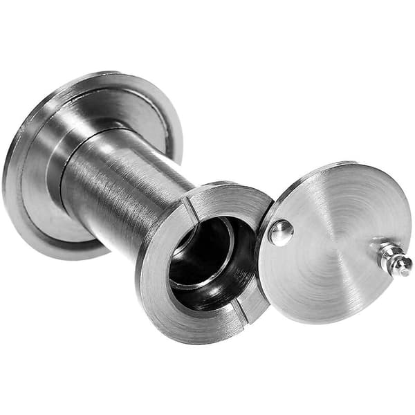 Dörrkikare 16mm - Borstad Nickel 200° Vidvinkel för Dörr