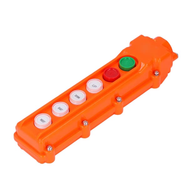 6-way Crane Controller Hoist Remote Control Station Switch 220V 500V