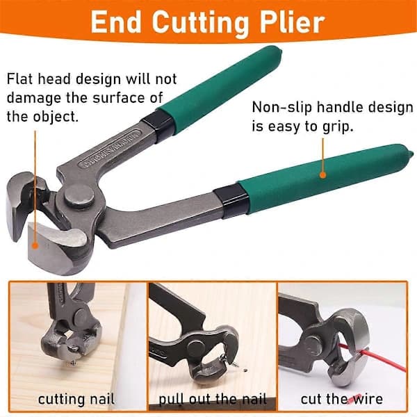 4 Pieces Upholstery and Construction Staple Remover Tools - Nail Puller, for Furniture Floor Crafts