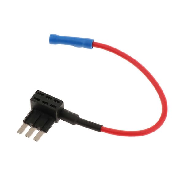 3X Add-A-Circuit Micro3 Atl Sikringsklemme Tilføj Dobbelt Kredsløbsadapter + 5A Sikring