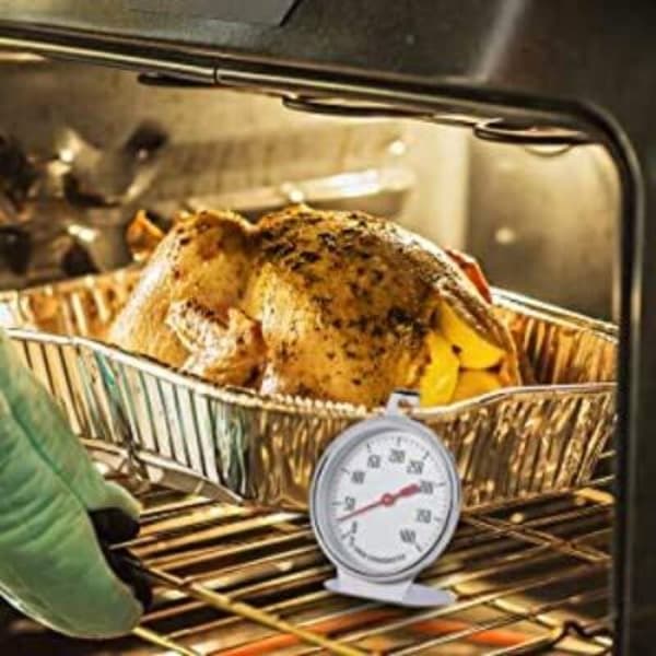 Oven Thermometers Temperature Indicator Instant Read Thermometer Stainless Steel Probe Keep Dial Up Large Gauge Kitchen Baking Accessories