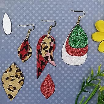 19X Leaf Shaped Earring Dies for Leather Jewelry Earring Making Art Crafts