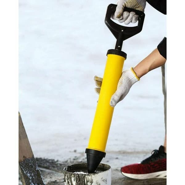 Caulking Gun, Mortar and Grout Gun with Mortar Pump and 4 Nozzles