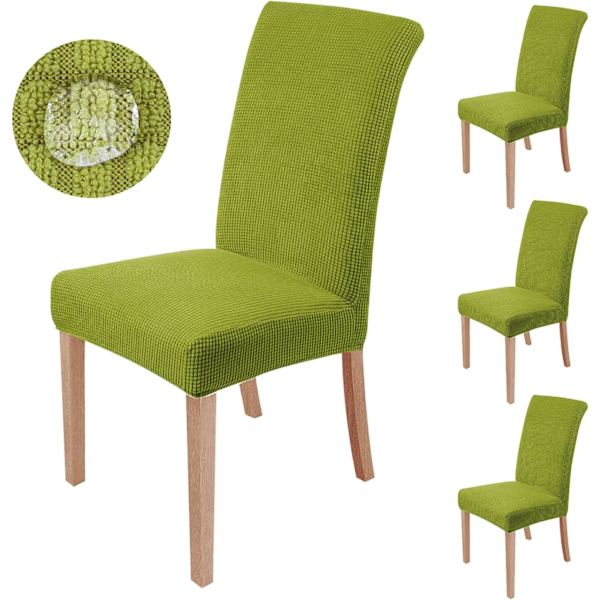 4-pack stolöverdrag, stretchiga matstolsöverdrag, modern stol