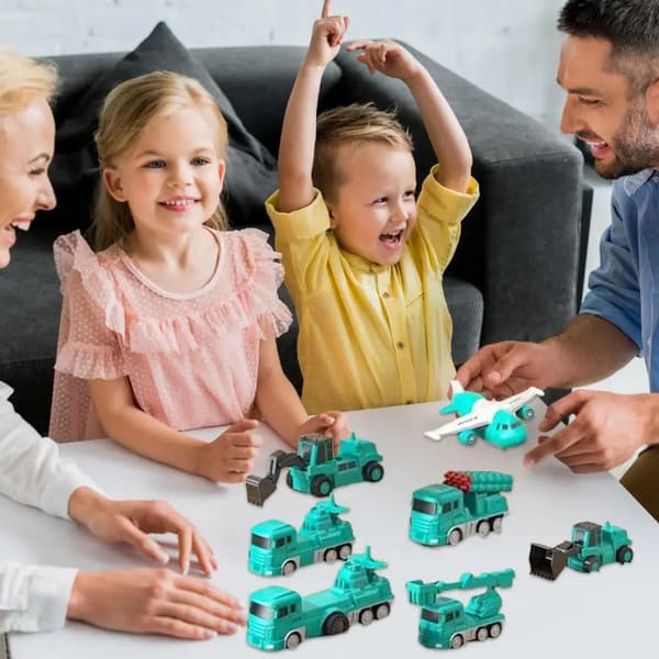 Transformer magnetisk billekesett, transformerende robot (35 deler)