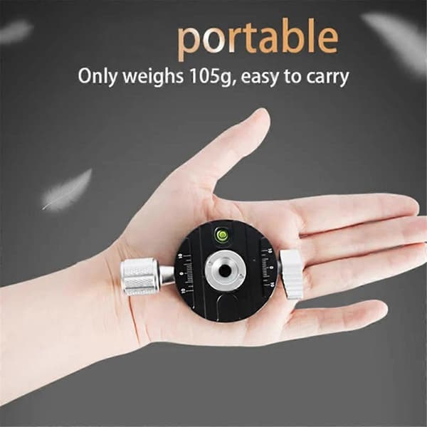 Panoramic Lock DSLR Camera Quick Release Adapter Quick Release Plate