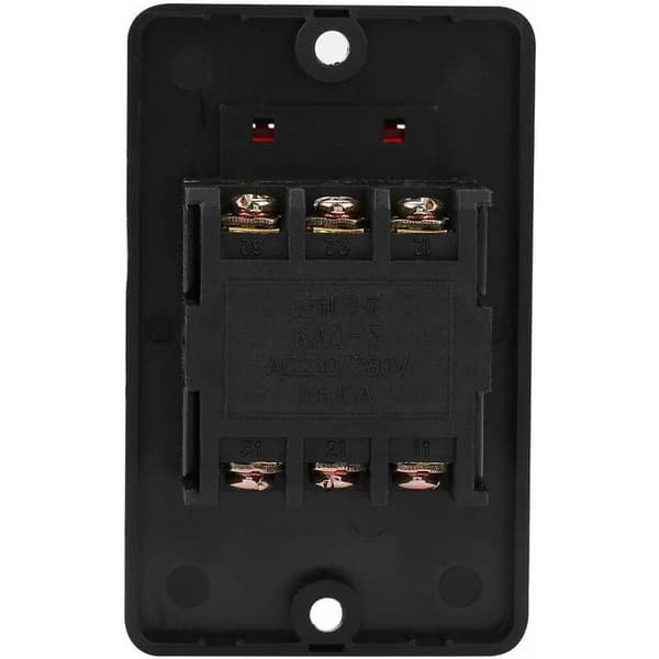 Push Button Switch Machine Switch Button, AC 220V/380V 10A, Including On/Off Button Waterproof and Dustproof