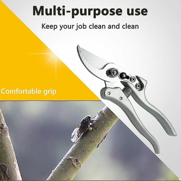 Professional Bypass Pruners, Hand Shears, Labor-Saving Fruit Pruning Shears on Pulleys, Garden Tools