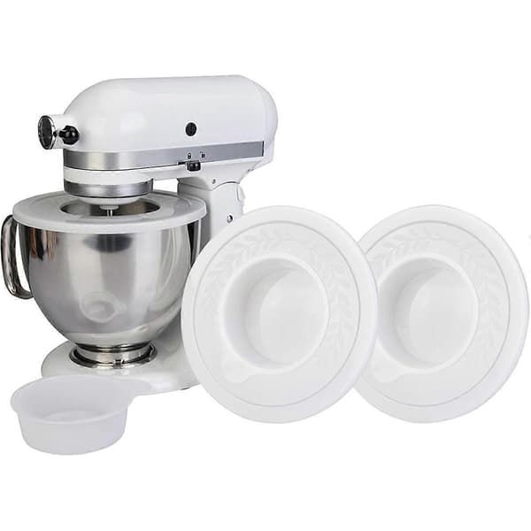 2 stk. røreskålsdæksler til KitchenAid 4,5-5 Quart Tilt-Head Stand Mixere Skåldæksel Tilbehør Sp