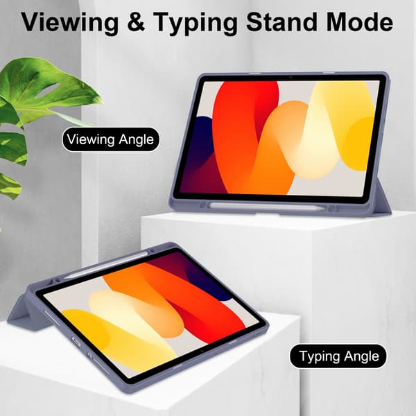 Case for Xiaomi Redmi Pad Se 11 2023 TPU Acrylic Protective Case Purple