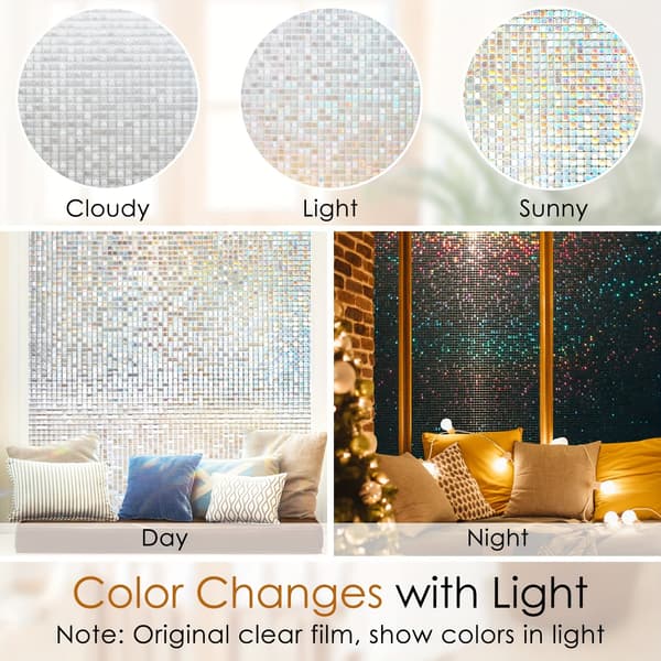 Window Film, Mosaic Window Decal (30cm x 300cm)