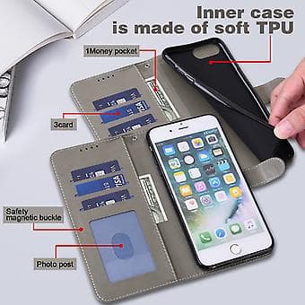 Leather Case for Nokia 3.4 / 5.4 (Grey)