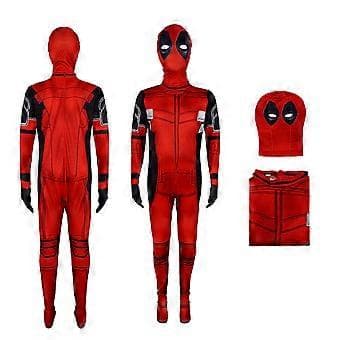 Deadpool 2 Cosplay-body Halloween-asu Juhla-asu Aikuisille (170)
