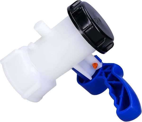 Sommerfuglventil (62 mm) for 1000 liters Mauser IBC-tank, Universal W