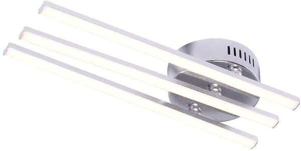 Moderne LED-taklampe, innfelt LED-taklampe med 3 lys, moderne taklampe