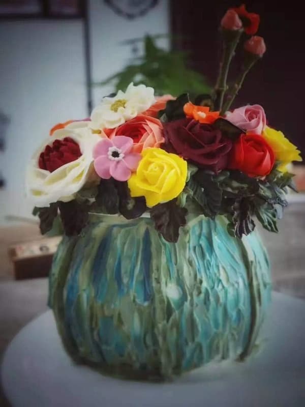 3 dele Austin Rose Sprøjtedyser, Blomsterblad Dyse i Rustfrit Stål