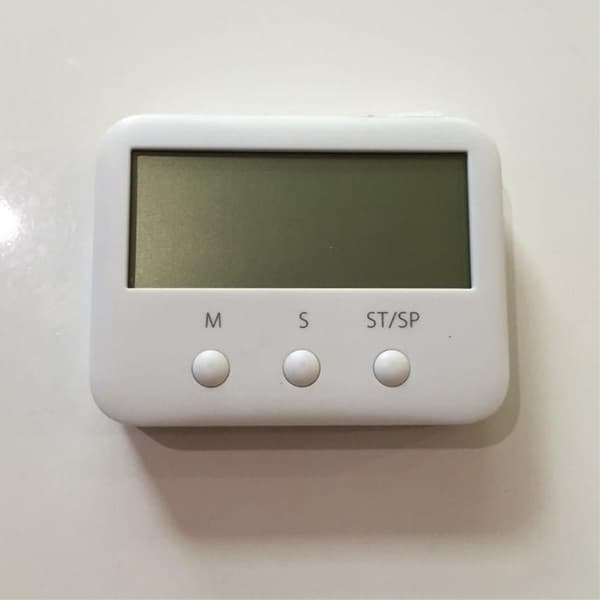 Kjøkkentimer Digital timer med magnet Vit white