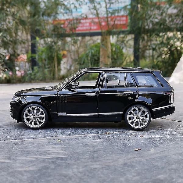 1:24 Range Rover SUV Legetøj Legering Bil Trykstøbt & Legetøjsbiler Bilmodel Miniature Skalamodel Billegetøj Til Børn Hvid White