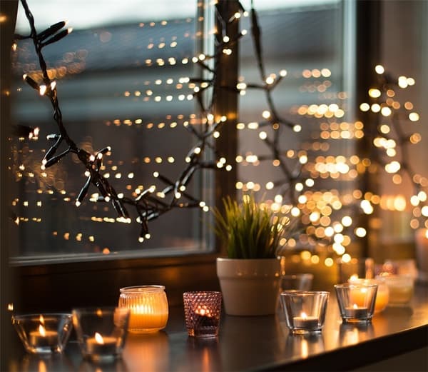 NORDIC HOME LED Light string, indoor/outdoor use, 5 m 18