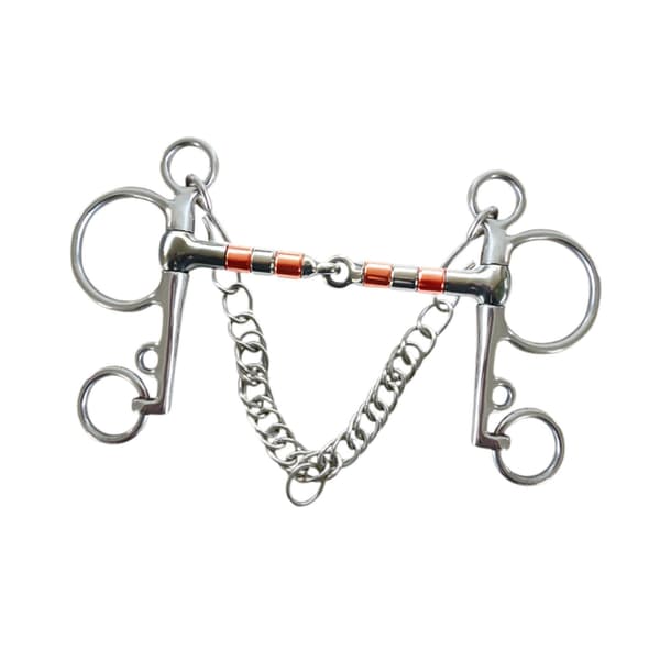 Hestebitt Snaffle Bitt for Hestetrening Utendørs Hestetilbehør Hestetyggebitt Ridesport