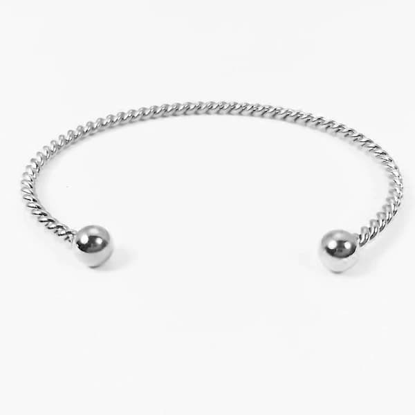 Kabelvridd Armbånd Åpent Armbånd Justerbart Armbånd