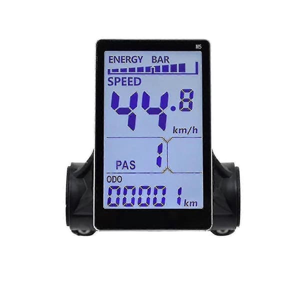 2024 M5 Elcykel LCD-Displaymåler 24v 36v 48v 60v E-Scooter LCD-Panel Skærm Til Mountainbike