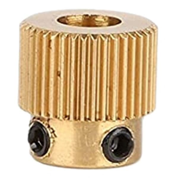 6 stk. Serie Heavy Duty 3D-printerdele Driver 26 Tandhjul Messing Ekstruderhjul Gear til Printer -10 -10S S4 S5 3 Pro