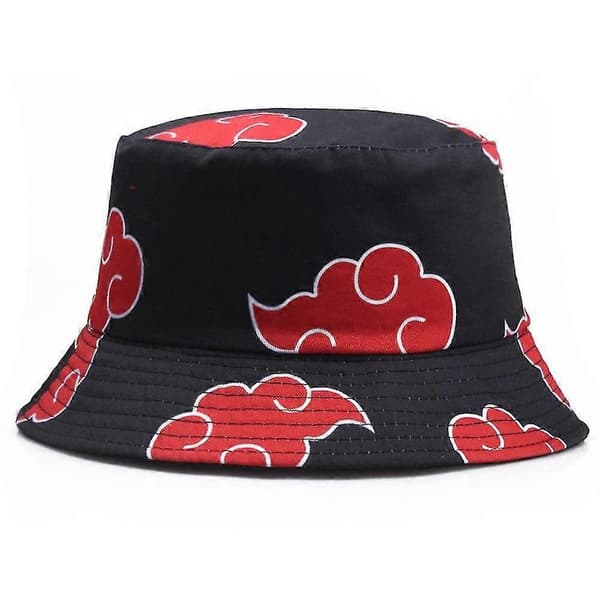 Unisex Anime Akatsuki Rød Sky Bøllehat Solhat