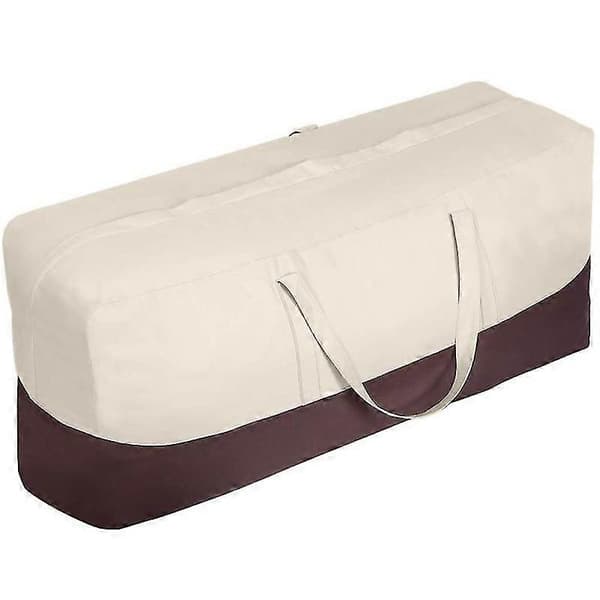 Patio Cushion Storage Bag, Waterproof Rectangular Outdoor Furniture Storage Bag - b