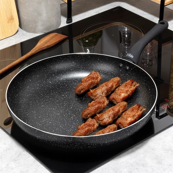 Non-stick granittstekepanne, 32 cm, tåler oppvaskmaskin