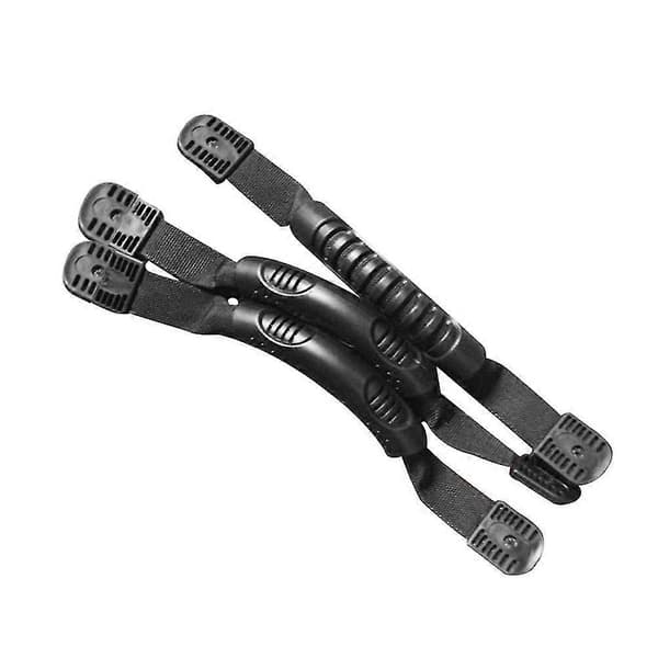 2 Pcs Side Mount Carry Handles for Kayak Canoe Surfboard Durable Carry Handle with Hardware (Black) -Yx