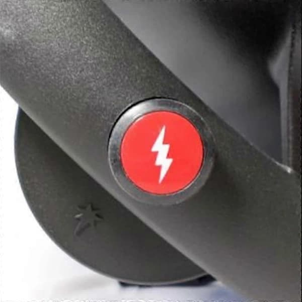 Electronic Ignition Button 2181803 Plastic Replacement Part for Weber Q Series Gas Grill, Red Black 5 5 5 5