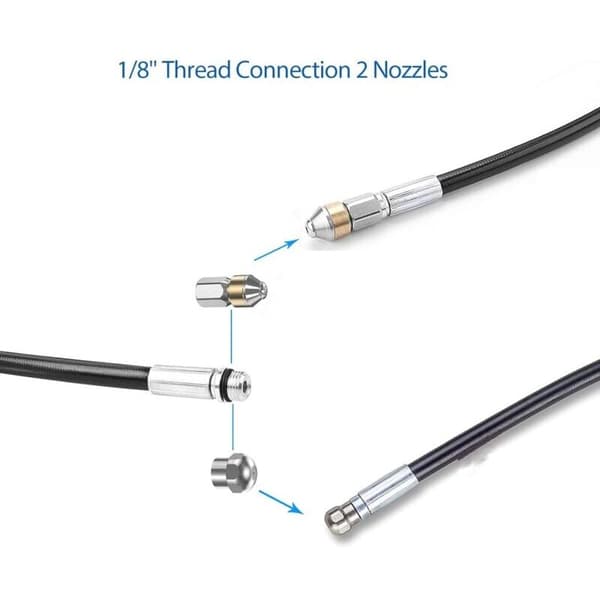 15 m högtrycksslang för Kärcher K2-K7/HD/HDS, 180 bar 60°C [JUN]