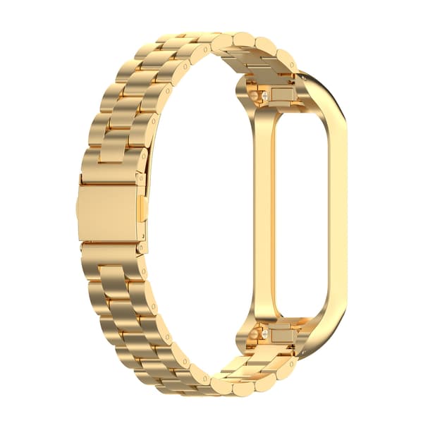 Tre-raders armbånd i rustfritt stål for Samsung Galaxy Fit2 Sølv