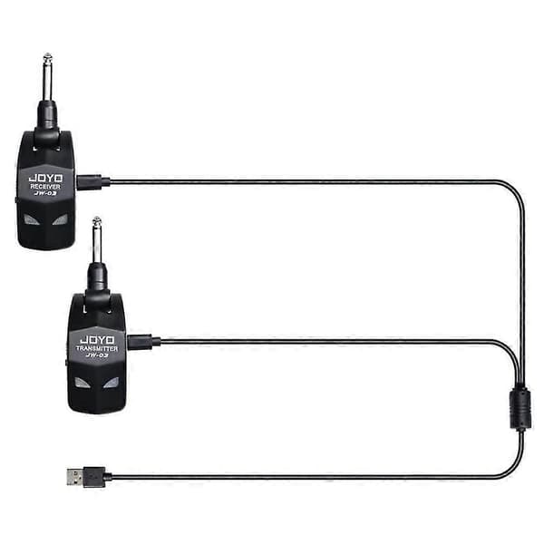 -03 2.4 GHz Wireless Guitar System 4 Channels Rechargeable Wireless Audio Transmitter Receiver For 12 12