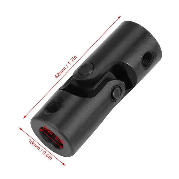 Akselkobling Motorkontakt DIY Styring Universalled 8*16*42mm