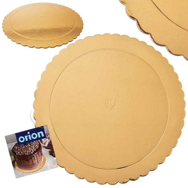 Kageunderlag 30 cm med plisserede kanter 250