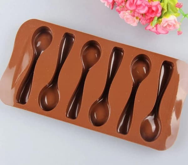 2-pak Non-stick Silikoneform Til Chokolade, Slik, Gelé, Isbiter, Silikoneskeform Til Bagning Isbiter Chokoladeform
