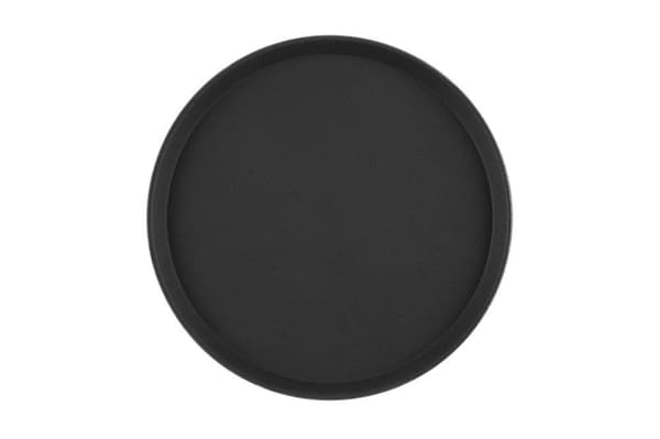 Bistro bricka 35 cm | Halkfri serveringsbricka | Maku Kitchen Life Svart black
